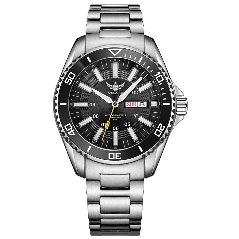 Yelang V1032 Automatic Movement Men Watch 300m 30Bar Waterproof Dive Watches for Man Luminous 44MM V1032 - Image 4