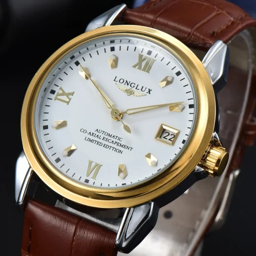 Men Automatic Leather Watch